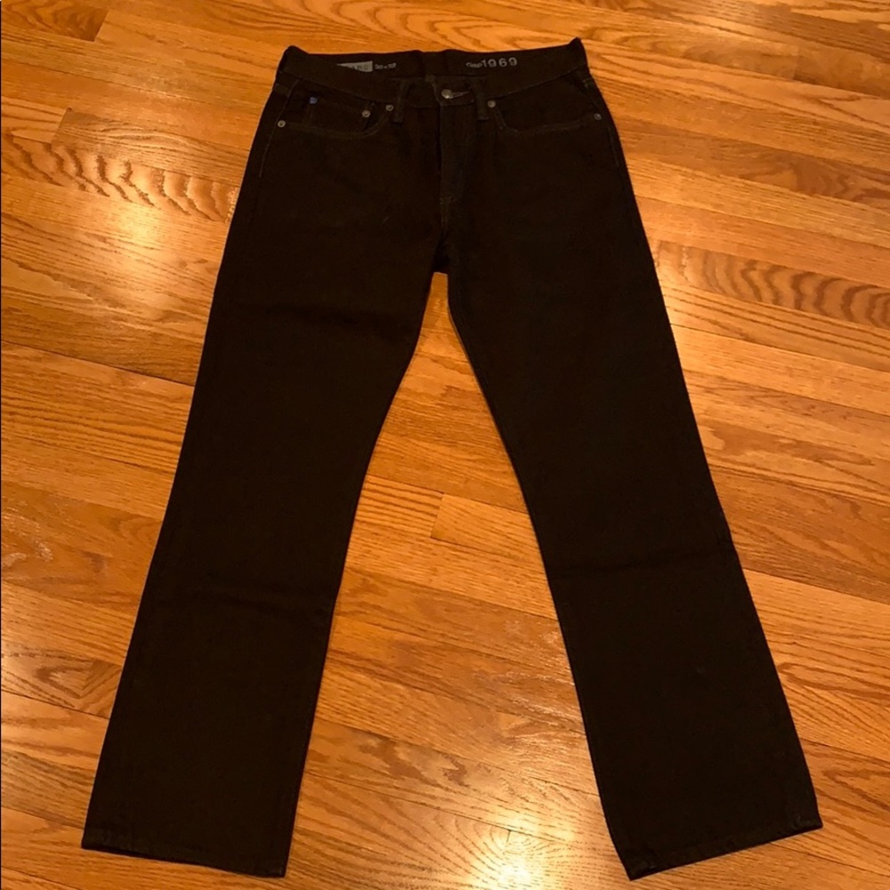 Gap Men’s Standard Black Jeans Size 30